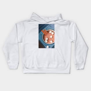 hot cocoa Kids Hoodie